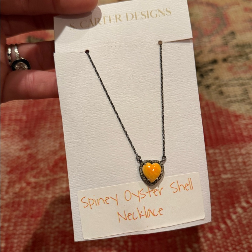 S. Carter Designs Pave Diamond Necklace